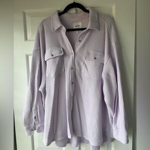 Aerie LumberJane Waffle Shirt